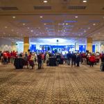 Attendees of state Sen. Darren Bailey’s, R-Xenia, election night party
