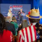 Darren Bailey takes the stage
