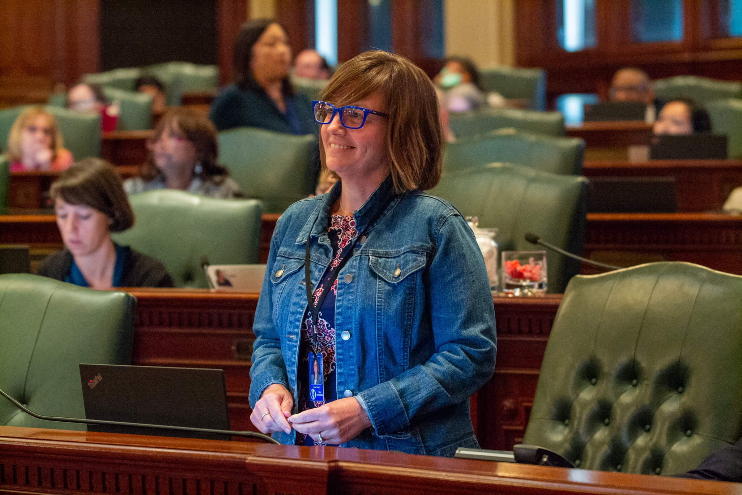Rep. Katie Stuart, D-Edwardsville