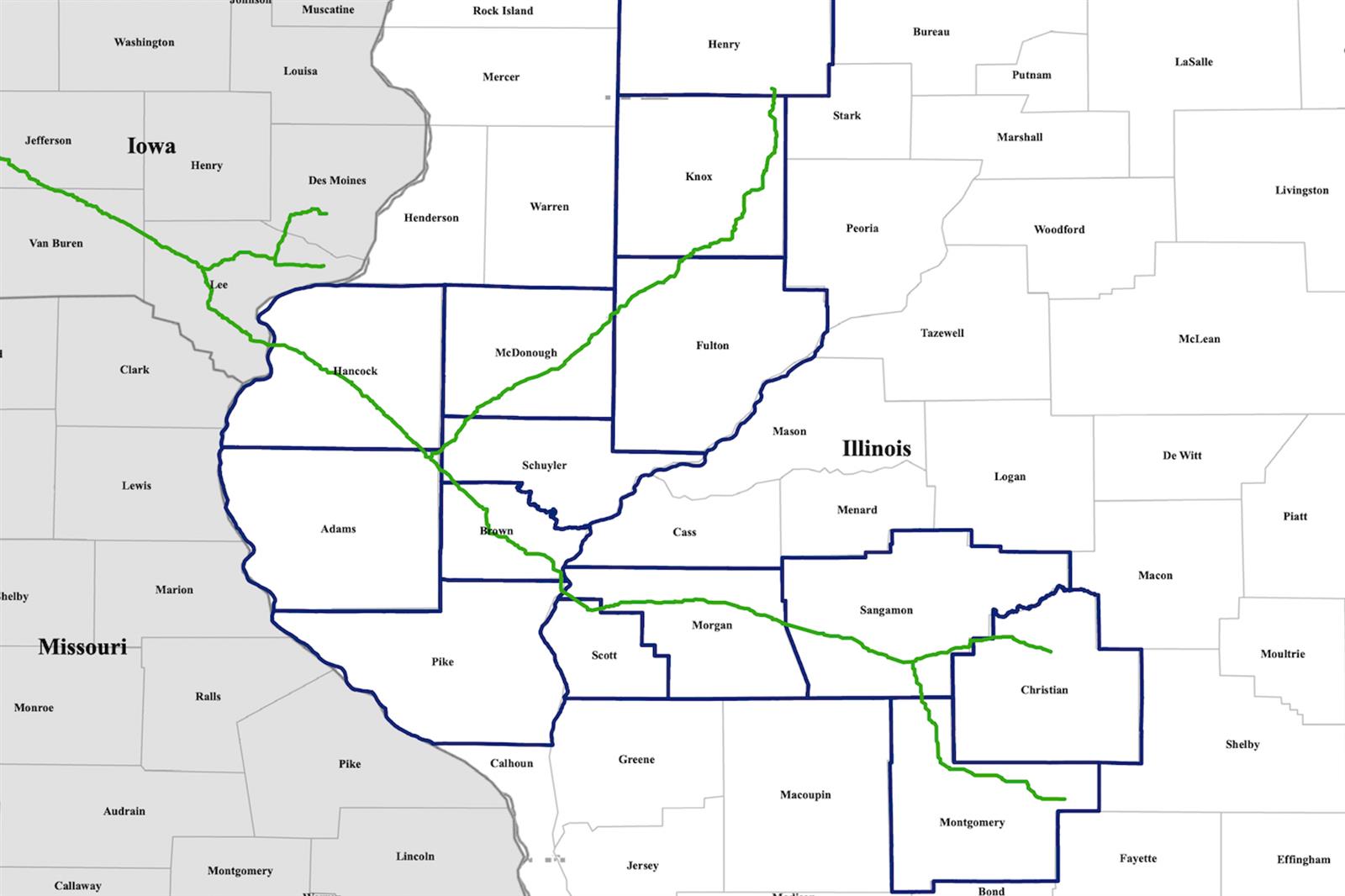 Pipeline map
