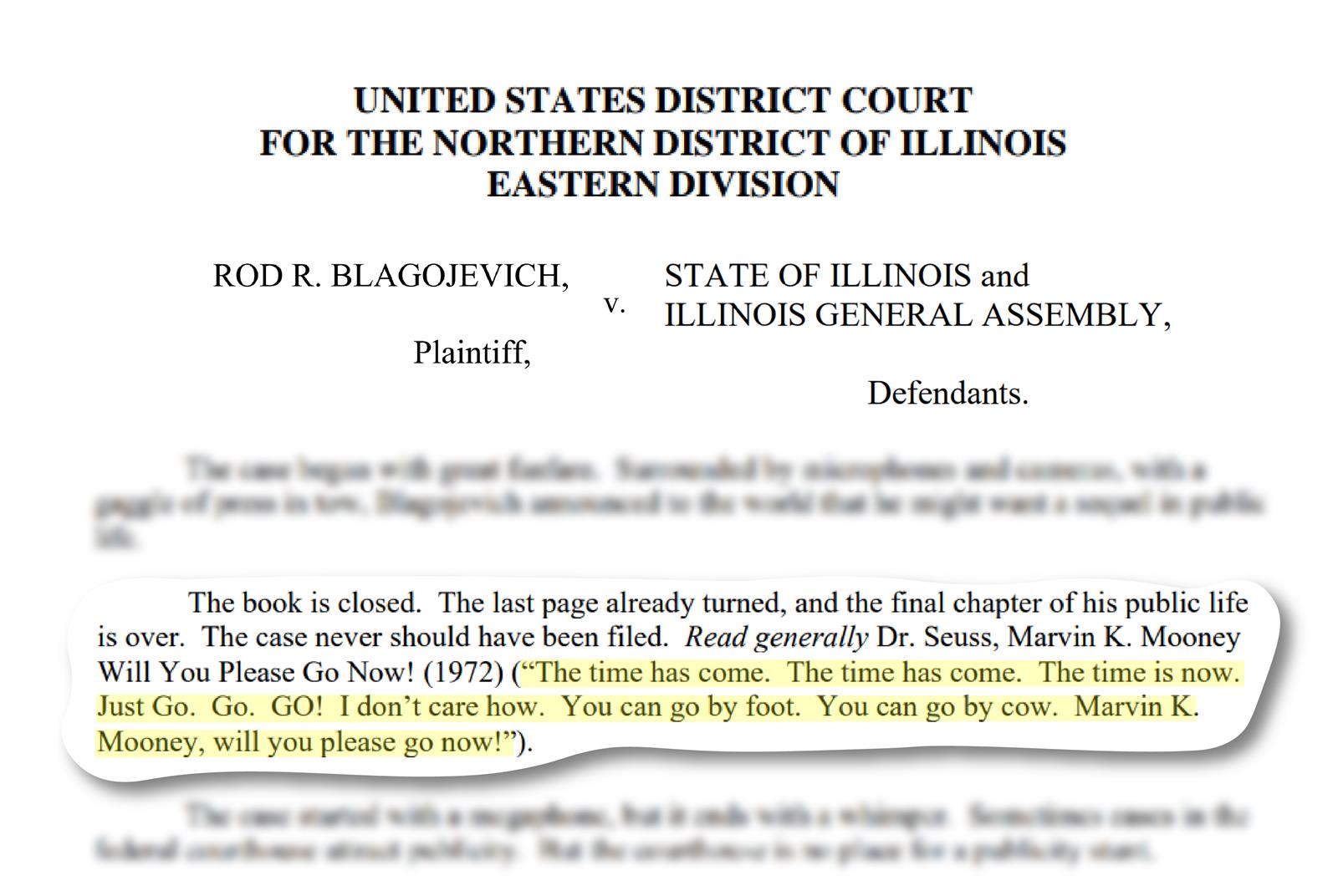 Judge rips Blagojevich’s ‘publicity stunt’ bid to get court’s approval to run for office again
