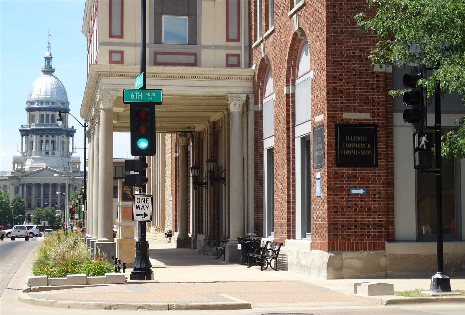 The Illinois Commerce Commission building