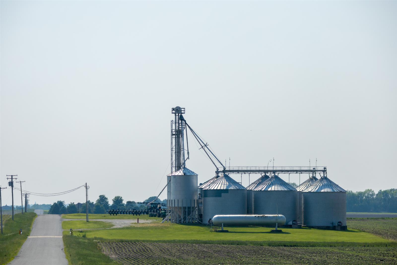 A farm in rural Champaign County, pictured in spring 2023. (Capitol News Illinois photo by Andrew Adams)