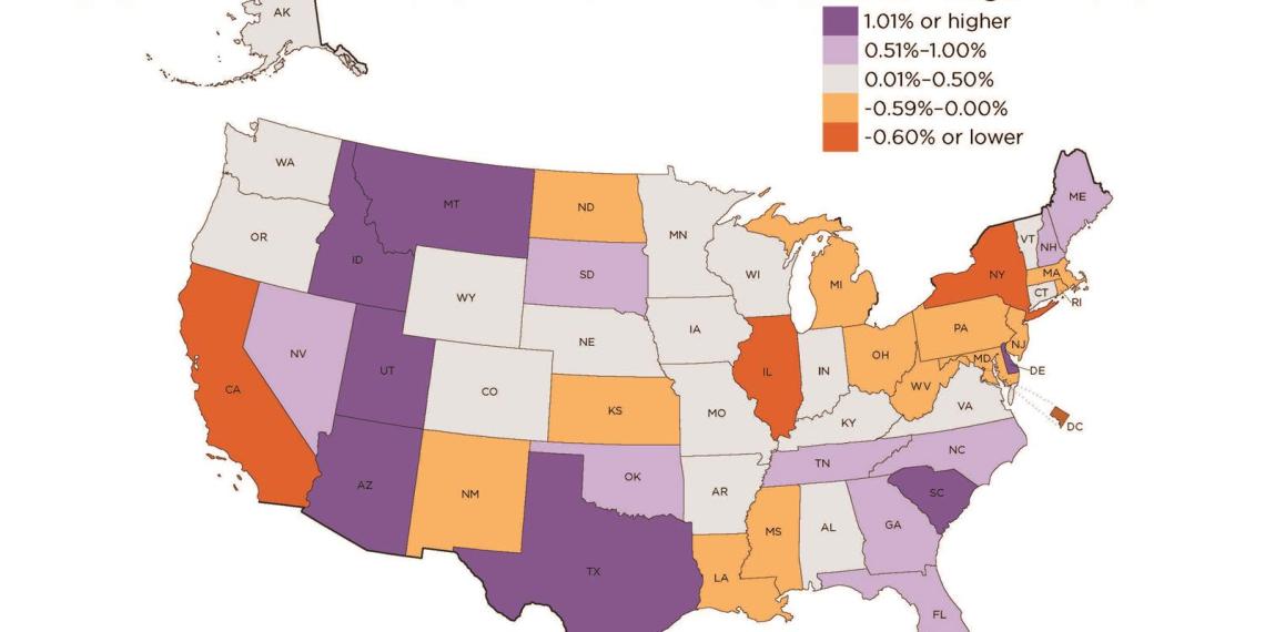 U.S. Census map