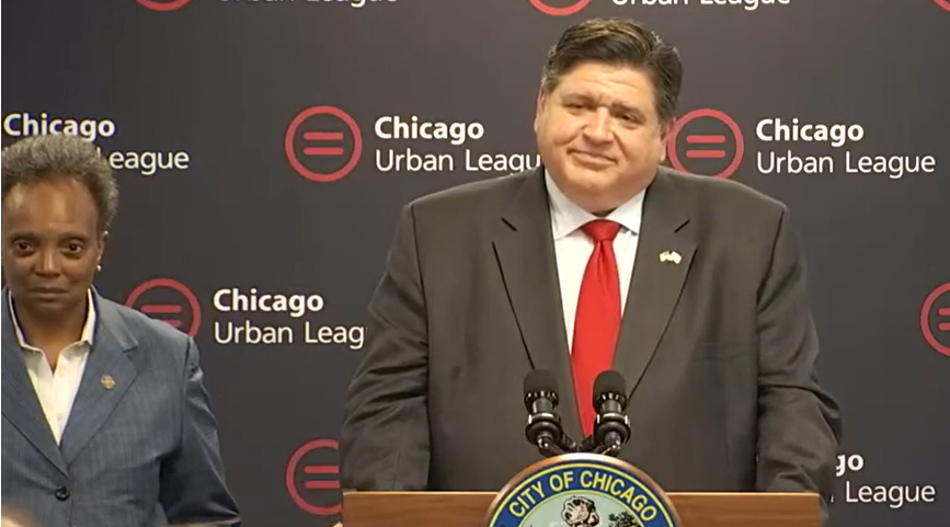 Pritzker eying Indiana firms after abortion law signed
