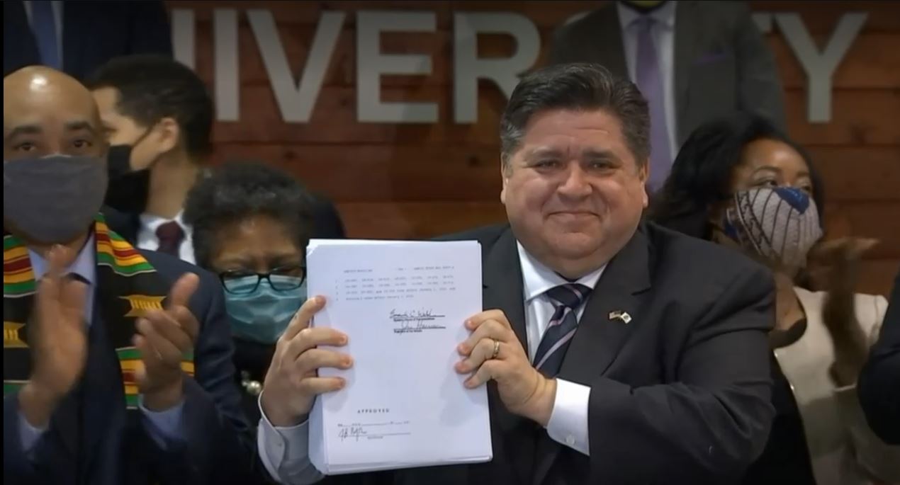 UPDATED: Gov. Pritzker signs criminal justice reform bill