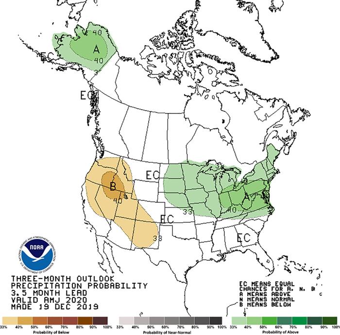 SPRING PRECIPITATION OUTLOOK