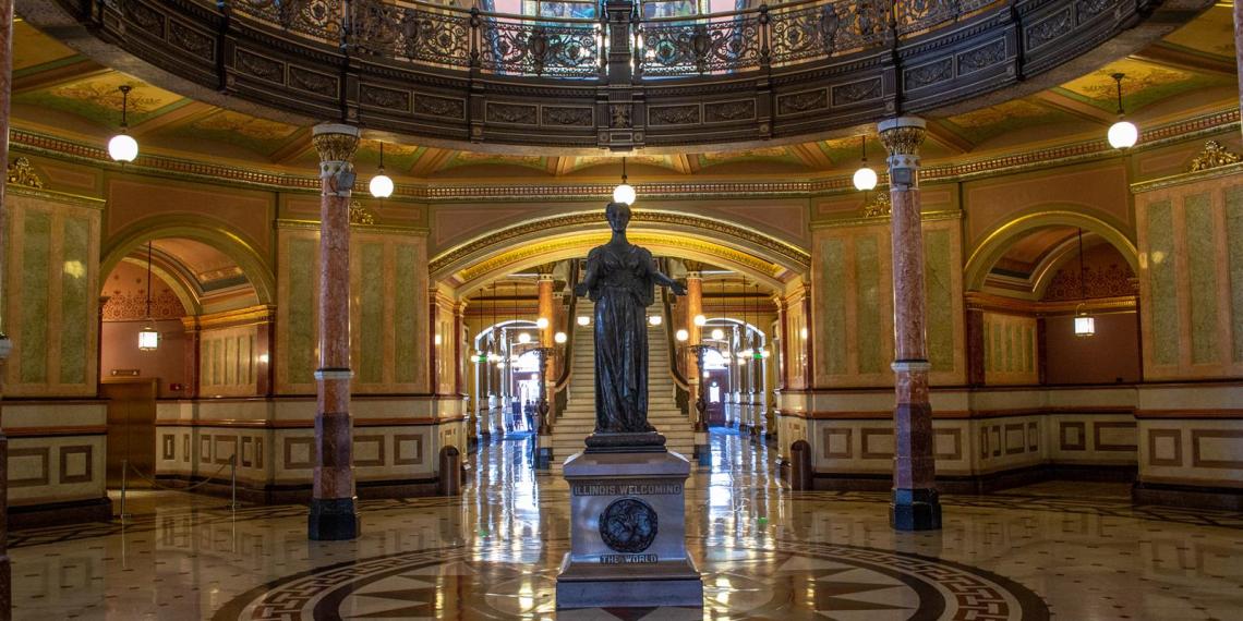 Illinois State Capitol building in Springfield. (Capitol News Illinois file photo)