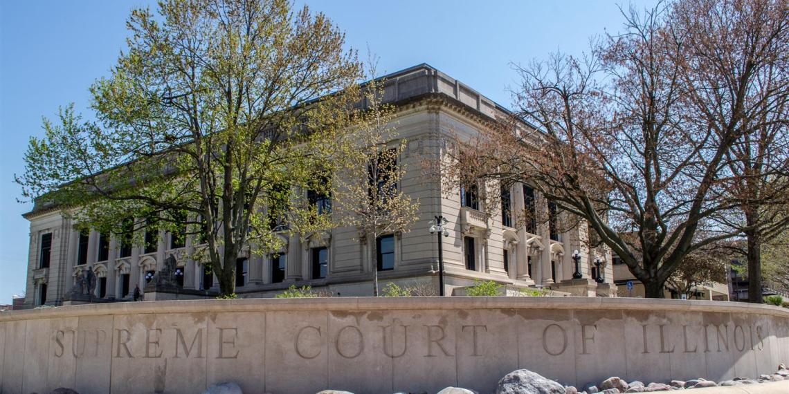The Illinois Supreme Court building
