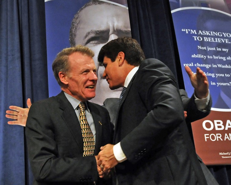 Mike Madigan and Rod Blagojevich