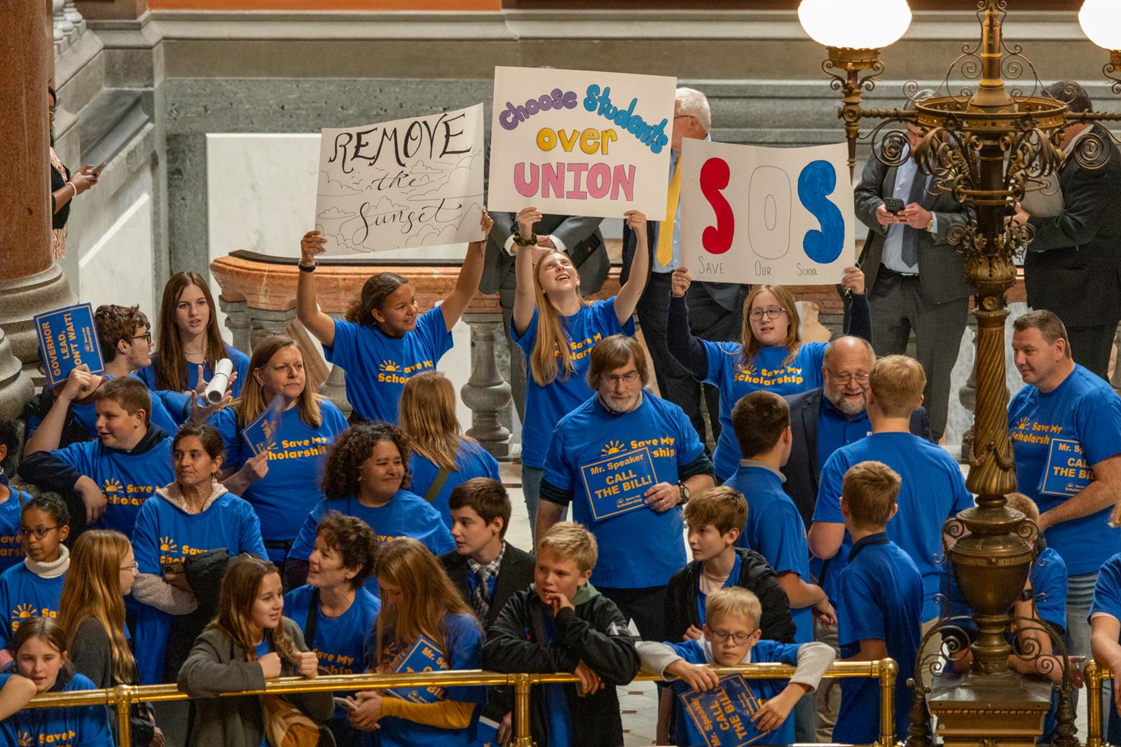 Supporters of the Invest in Kids scholarship program