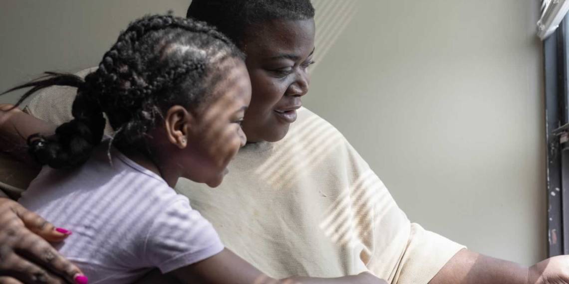 Kaneesha Mallory with her 4-year-old daughter Bre’Chelle