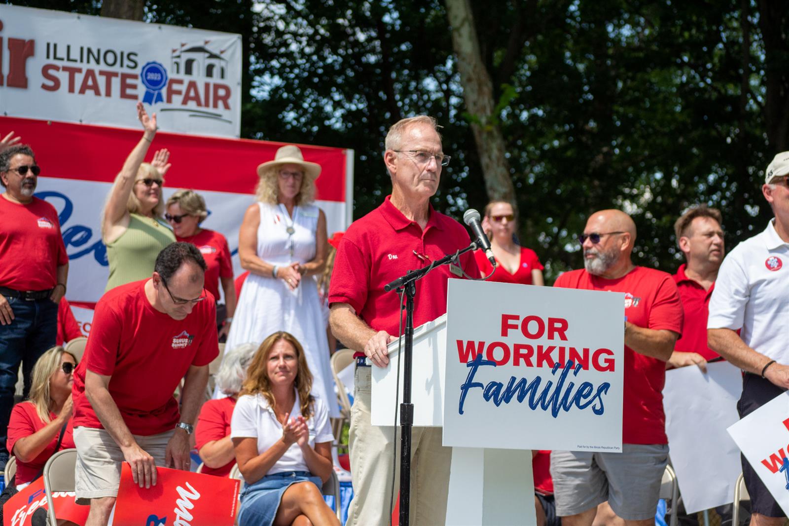 Illinois Republican Party Chairman Don Tracy