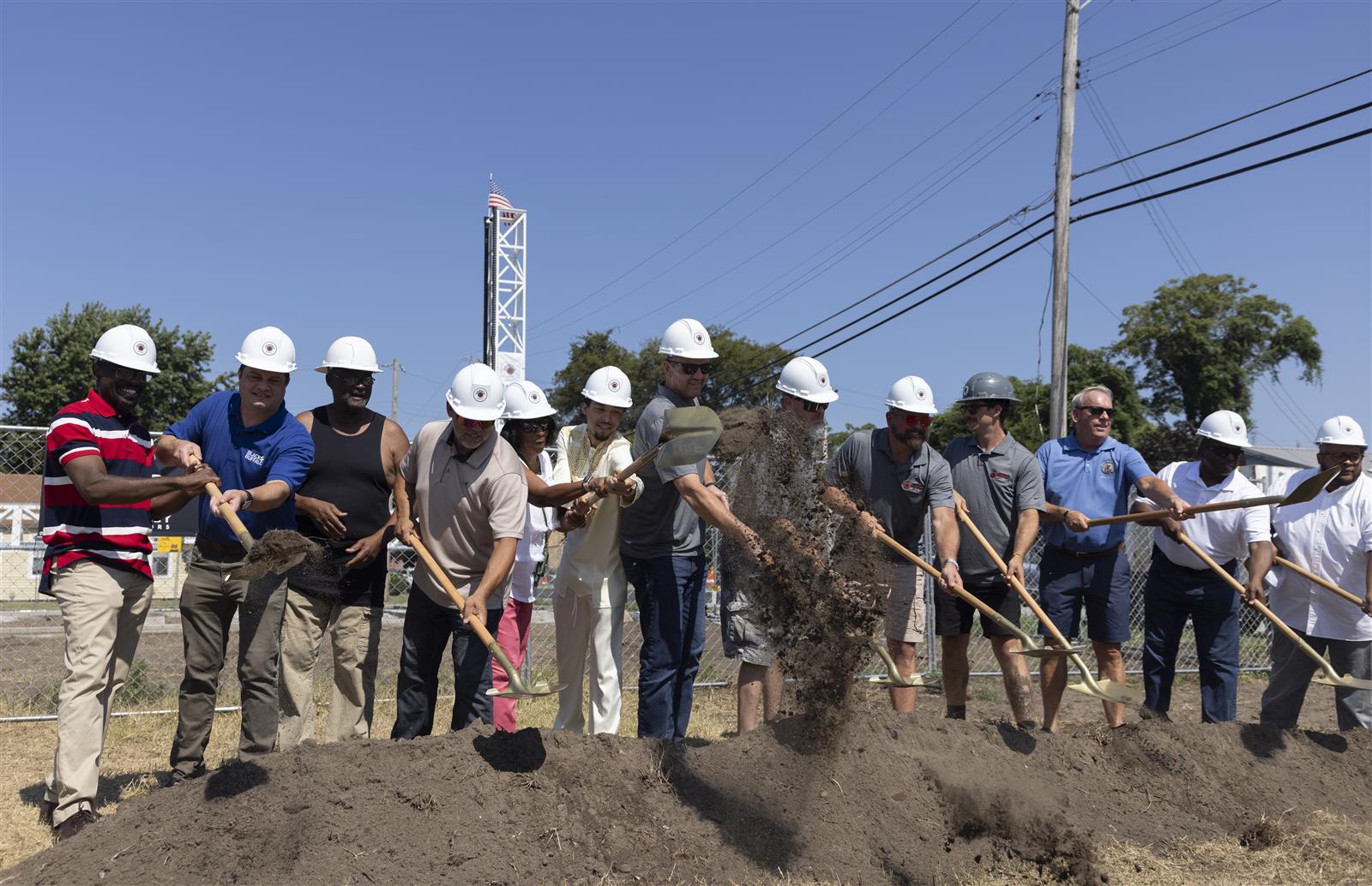 Officials break ground on the development site