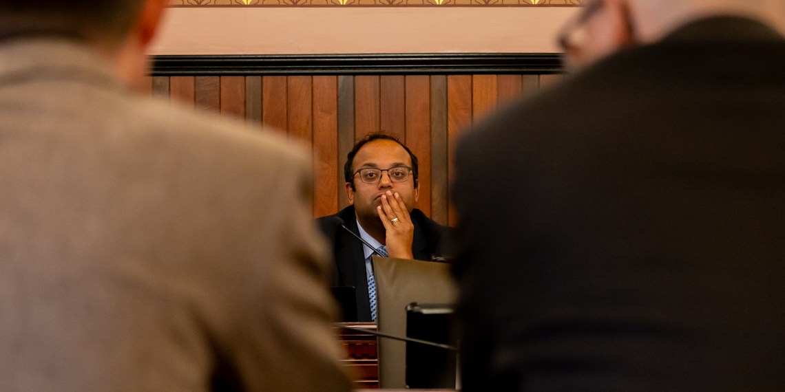 Ram Villivalam at hearing