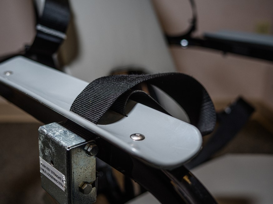 Safety Restraint Chair arm