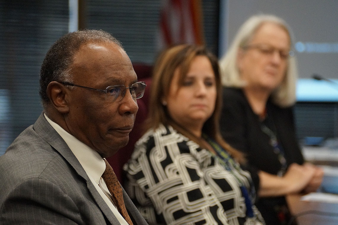 James Anderson, Laura Gonzalez and Patricia Nugent