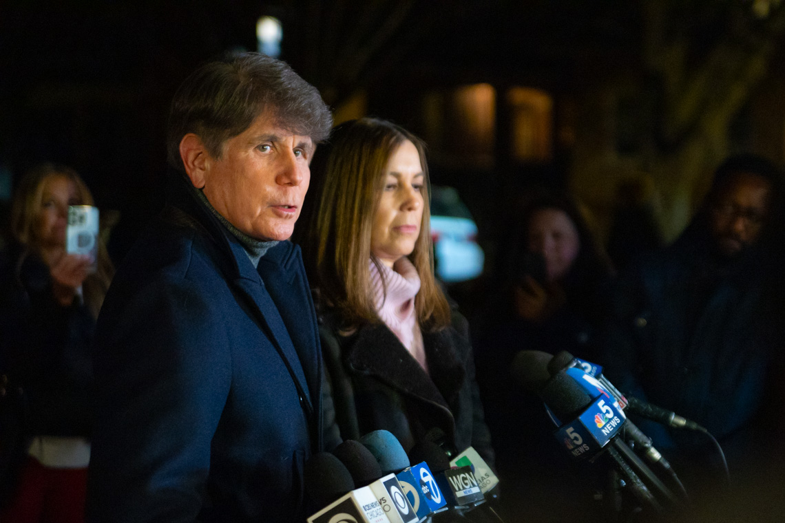 Rod Blagojevich and Patti Blagojevich
