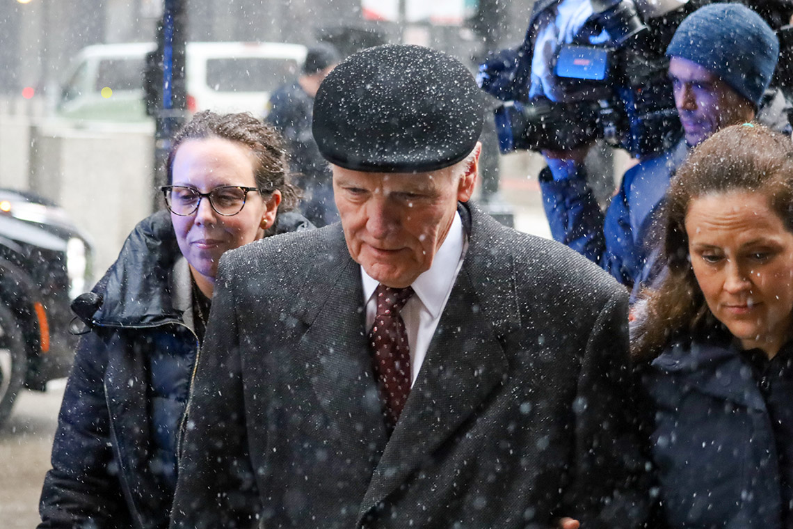Michael Madigan and his daughters