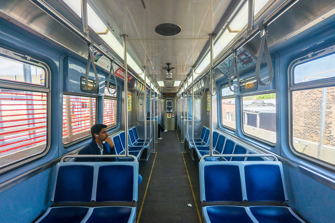 Red Line “L” train