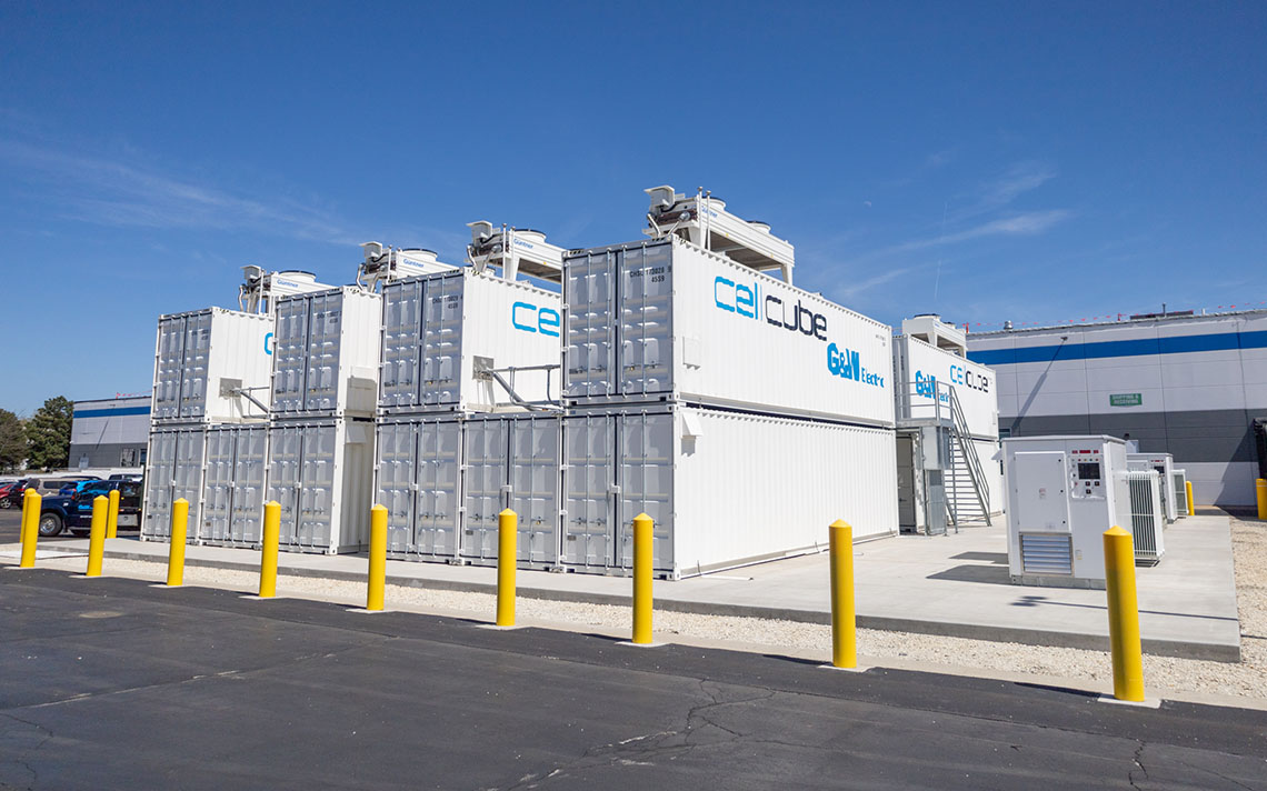 battery storage facility