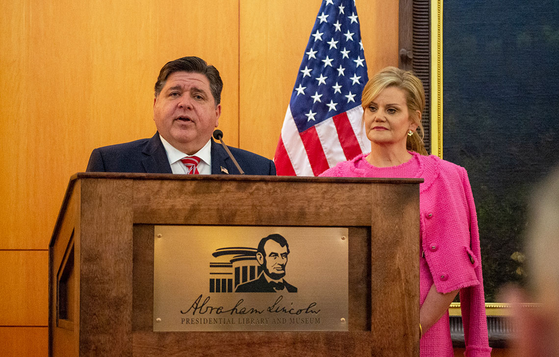 JB Pritzker and MK Pritzker