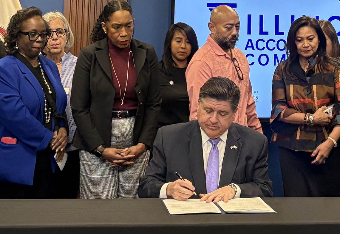 JB Pritzker and lawmakers