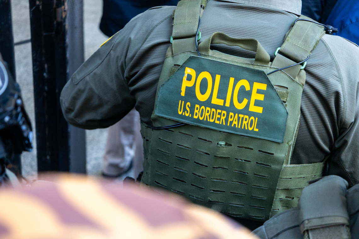 Border Patrol agent vest