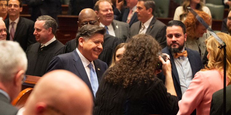JB Pritzker after State of the State address