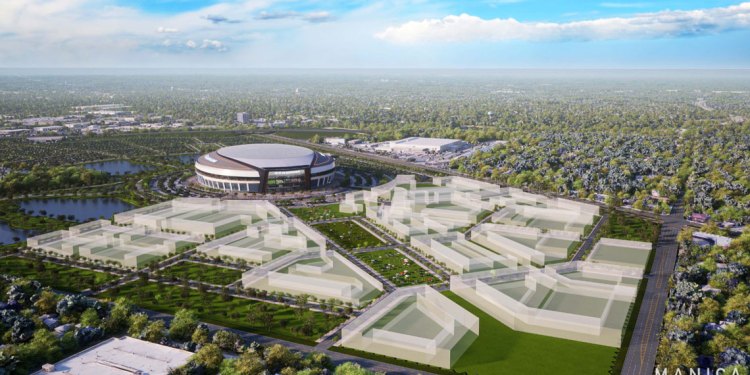 Chicago Bears stadium concept plan
