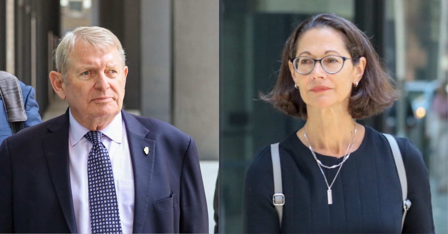 Mike McClain and Anne Pramaggiore.