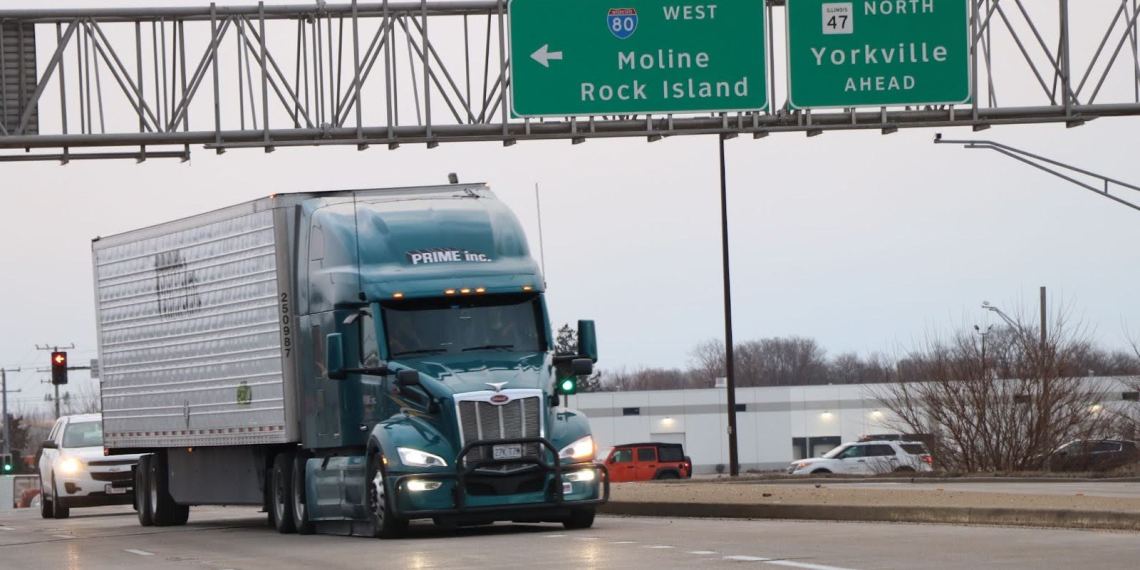 Prime Inc. semi truck