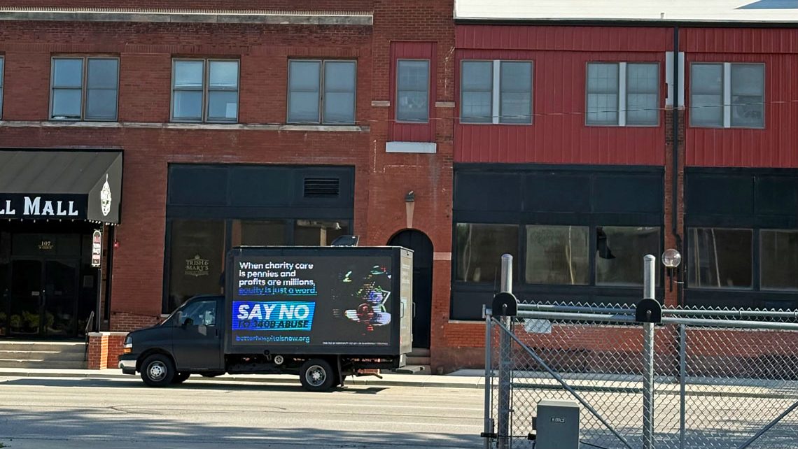 Billboard truck