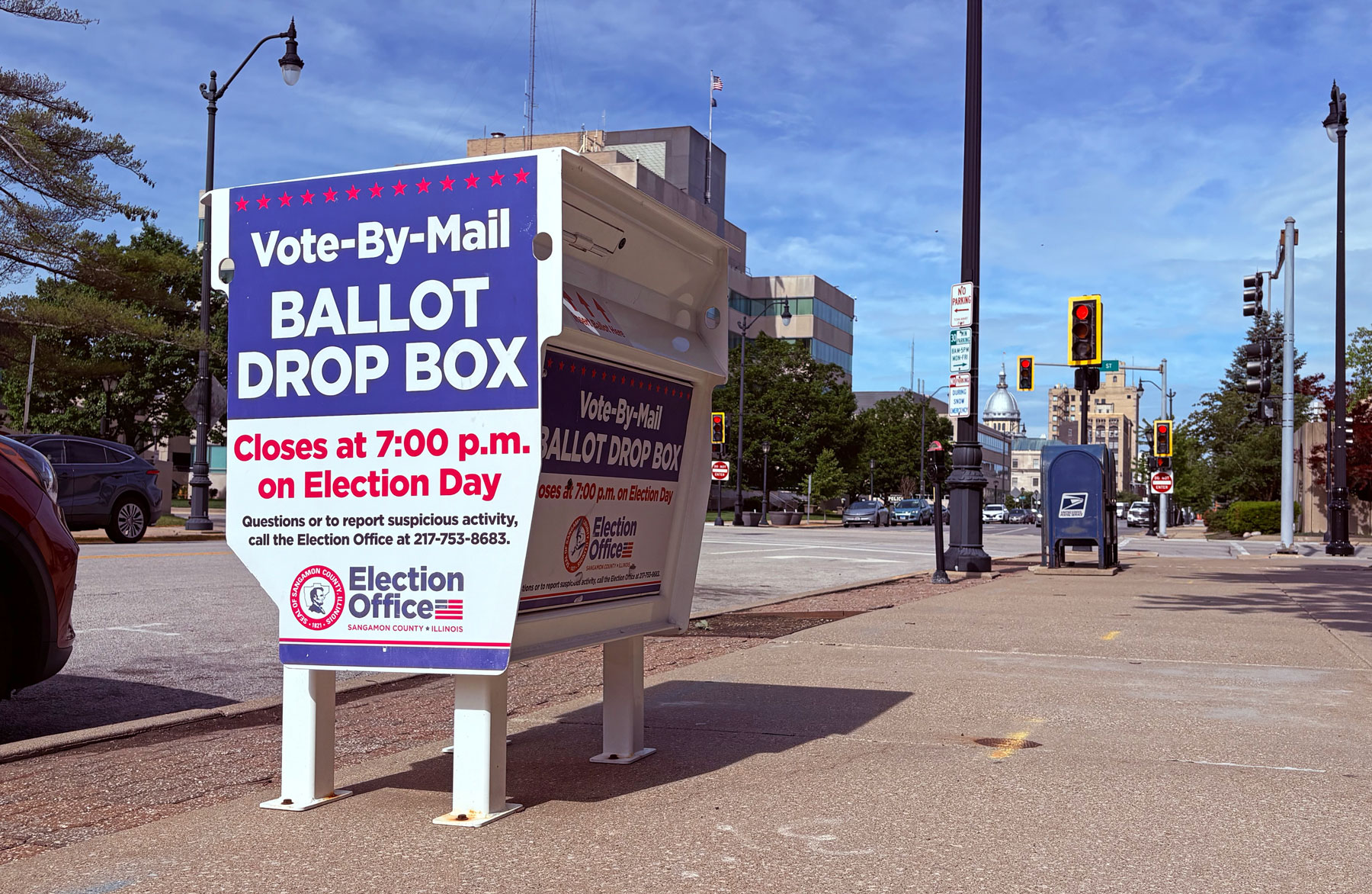 vote-by-mail drop box