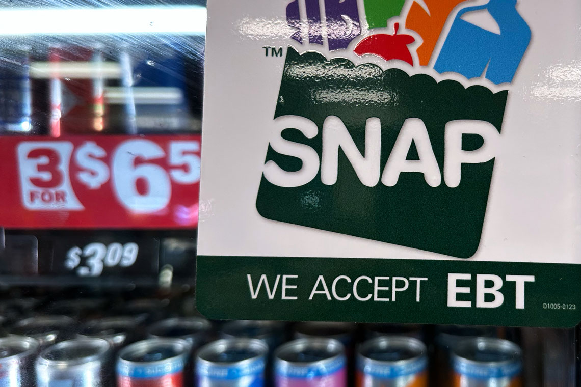 SNAP sign, "We accept EBT"