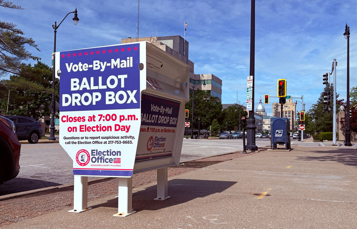 voting drop box