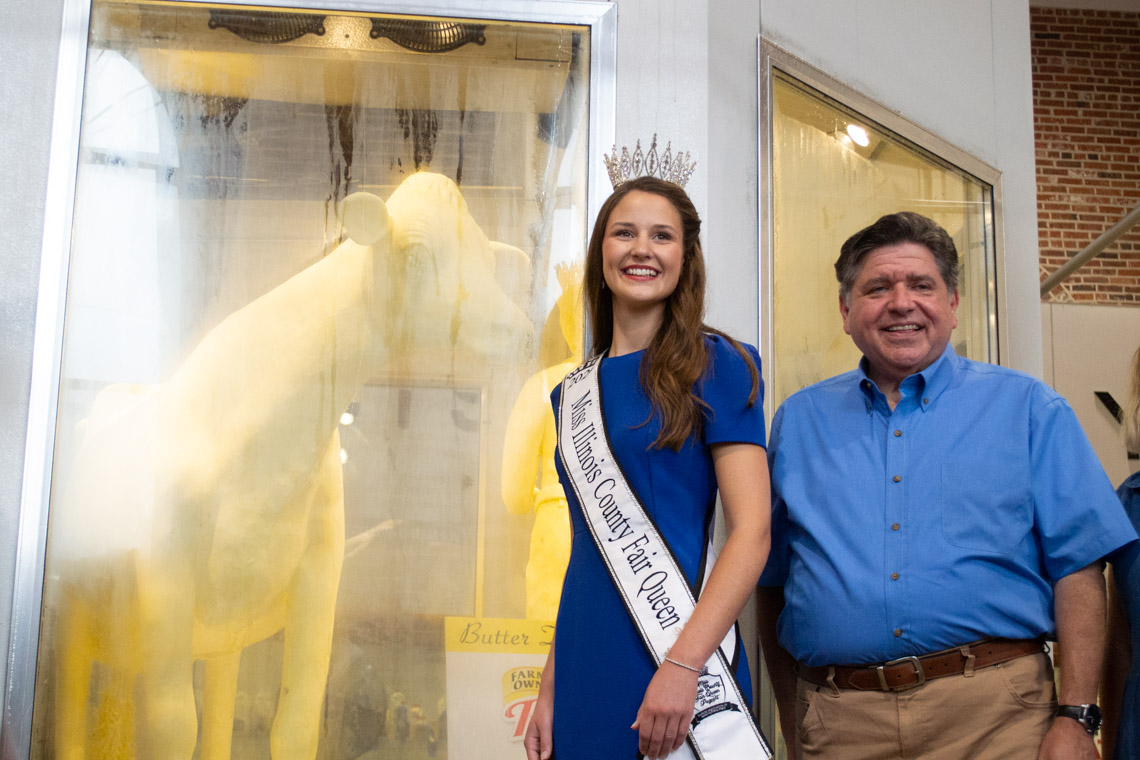 Krista Phillips and JB Pritzker