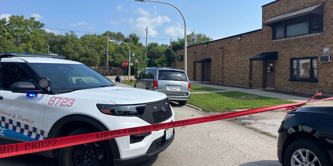 Chicago police vehicle