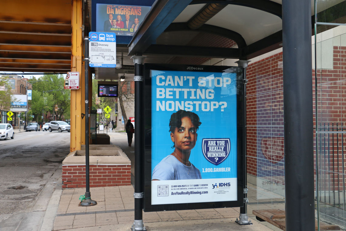 Gambling addiction ad
