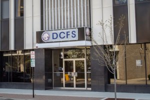DCFS building in Springfield, IL.